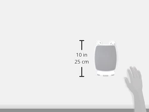 iDesign Plastic Power Lock Suction Shower Shaving Mirror with Razor Holder, Fog-Free Mirror for Bathroom or Tub, 6.25" x 8.5" x 2.5", Clear