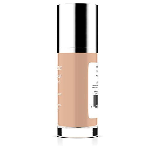 Neutrogena Hydro Boost Hydrating Tint Foundation Makeup for Dry Skin, with Hyaluronic Acid, Lightweight Oil-Free Water Gel, Non-Comedogenic, 30 Buff Color, 1.0 fl. oz