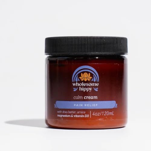 Magnesium Calm Cream β All Natural Body Butter with Magnesium, Vitamin D3, Arnica & Turmeric β Soothing Moisturizer for Skin Wellness & Relaxation β 4oz