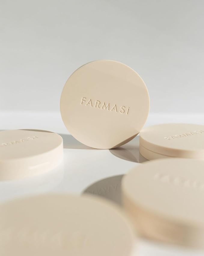 FARMASi Powder Bronzer Blush Skin Makeup, Highly Pigmented, Cushiony Formula with Nourishing Vegetable Squalene and Smooth-Satin Finish, Refreshing Moisture Boost 0.4 Fl Oz /12g -03 Rio