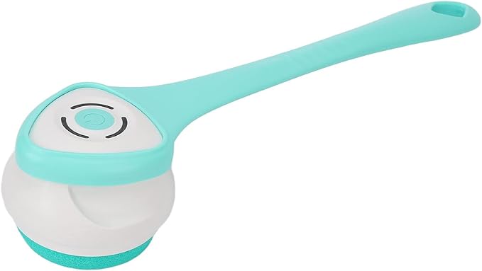 ZJchao IP67 Multifunctional Electric Shower Brush Electric Shower, Electric Body Brush for Exfoliating and Massage Brush Electric Dual Use Detachable Handle 3 Gear 5 Brush Head
