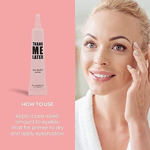 Elizabeth Mott Thank Me Later Face & Eye Primer β Long-Lasting Matte Makeup Base, Pore Minimizer, Oil & Shine Control, Wrinkle Blurring, Crease Prevention, Smooth Finish for All-Day Wear β 10g & 30g