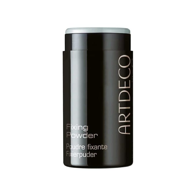 ARTDECO Fixing Powder Caster - Transparent Loose Setting Powder - Mattifies Makeup, Sets Cream Products - Ideal for Oily Skin - Dermatologically Approved - 0.35 Oz