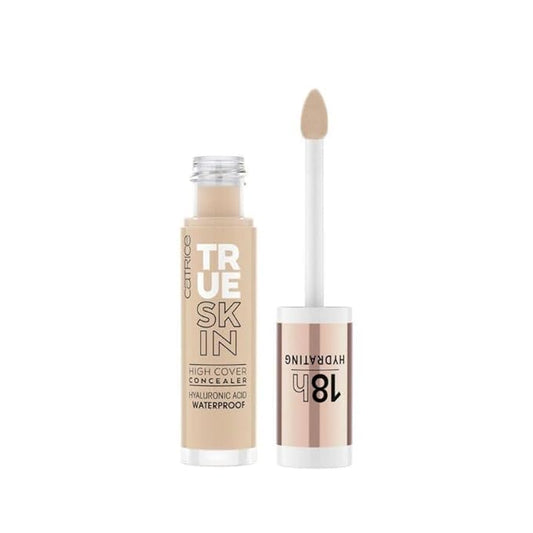 Catrice | True Skin High Cover Concealer (020 | Warm Beige) | Waterproof & Lightweight for Soft Matte Look | With Hyaluronic Acid & Lasts Up to 18 Hours | Vegan, Cruelty Free