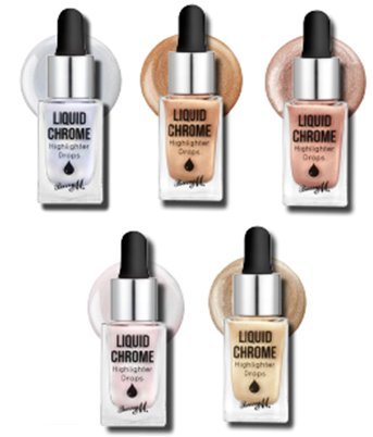Barry M Liquid Chrome Highlighter Drops, At First Light