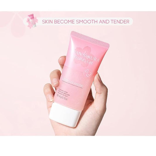 1 PC Deep Cleansing Peeling Gel for Face and Body, Soften Skin, Exfoliating Gel, 60g