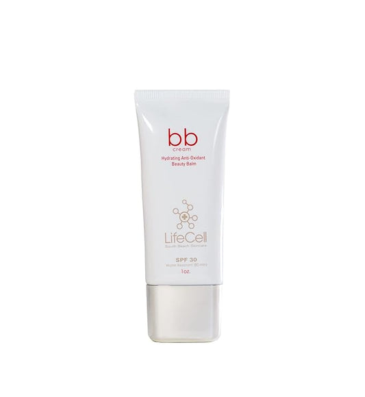LifeCell Hydrating Antioxidant SPF 30 Tinted Anti Aging BB Cream (1 oz, Medium)