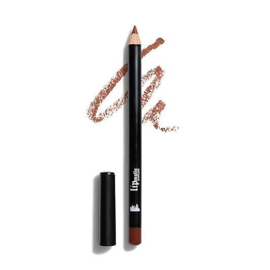 LipMatic True Brown Lip Liner - Versatile Everyday Lip Liner, Long-Lasting Lip Pencil with Castor Oil, Natural Ingredients, Paraben and Cruelty-Free, American Made- Earthy Shade