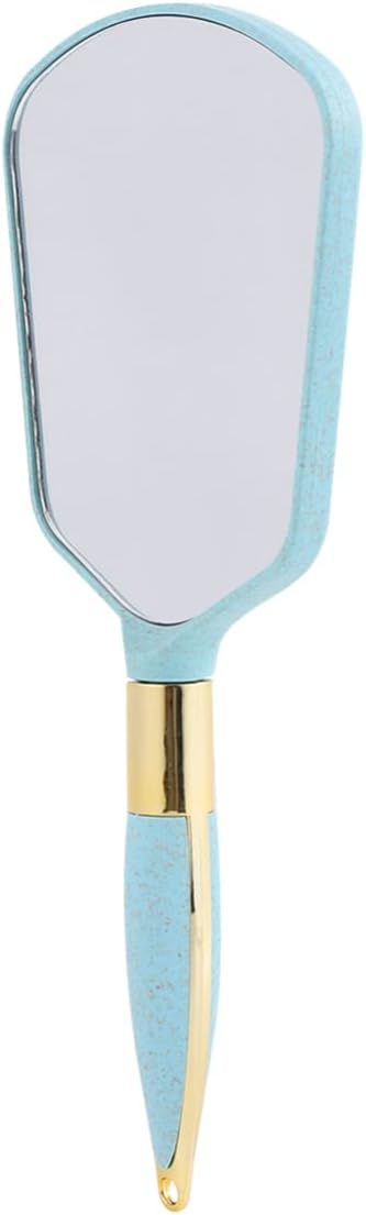 Handle Mirror Square Fashionable Home Mirror Compact Makeup for Home Use