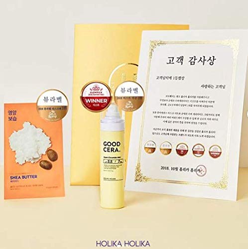 HOLIKA HOLIKA Good Cera Super Ceramide Mist | Face Mist Hydrating Spray w/Fermented Ceramides | Korean Skincare Low pH Face Moisturizer Mist Spray | Facial Spray Hydrating Mist (4.05 fl oz)