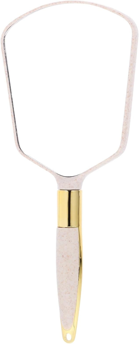 Hand Mirror for Women, Small Hand Mirror Handheld Mirror with Handle Comestic Makeup Mirror for Travel Purse Grooming