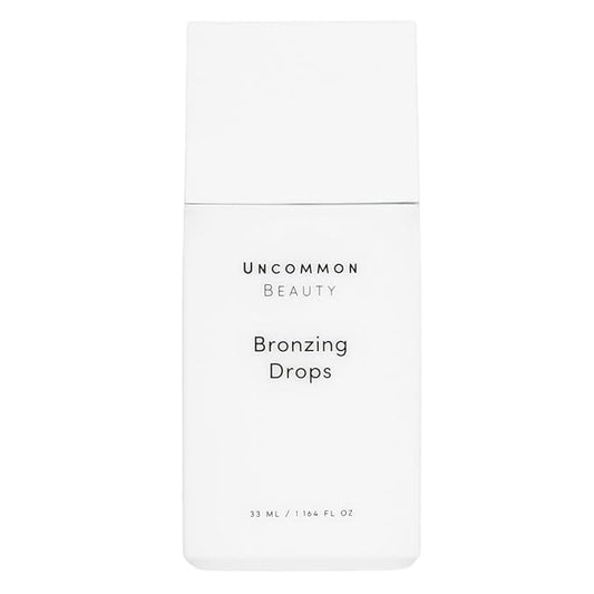 Bronzing Drops - Liquid Bronzer Face Drops with Glycerin - All Skin Types, Vegan, Cruelty Free, Fragrance Free, 1.164 FL OZ