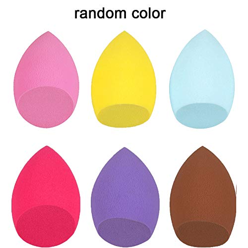 2pcs TLM Color Changing Foundation Liquid with 2 Brushes and 2 Cosmetics Sponge + UCANBE Face Body Glitter Liquid Highlighter Illuminator Dewy Drops with Makeup Brush