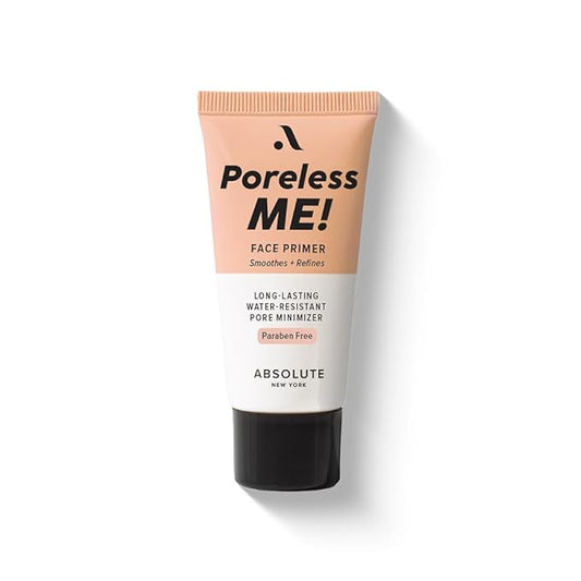 Absolute New York's Silky Smooth Skin Enhancing Face Primer (Poreless Me!, 1.01 fl oz)