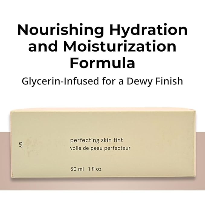 Glossier Perfecting Skin Tint for Dewy Sheer Coverage - G9 - Medium Warm