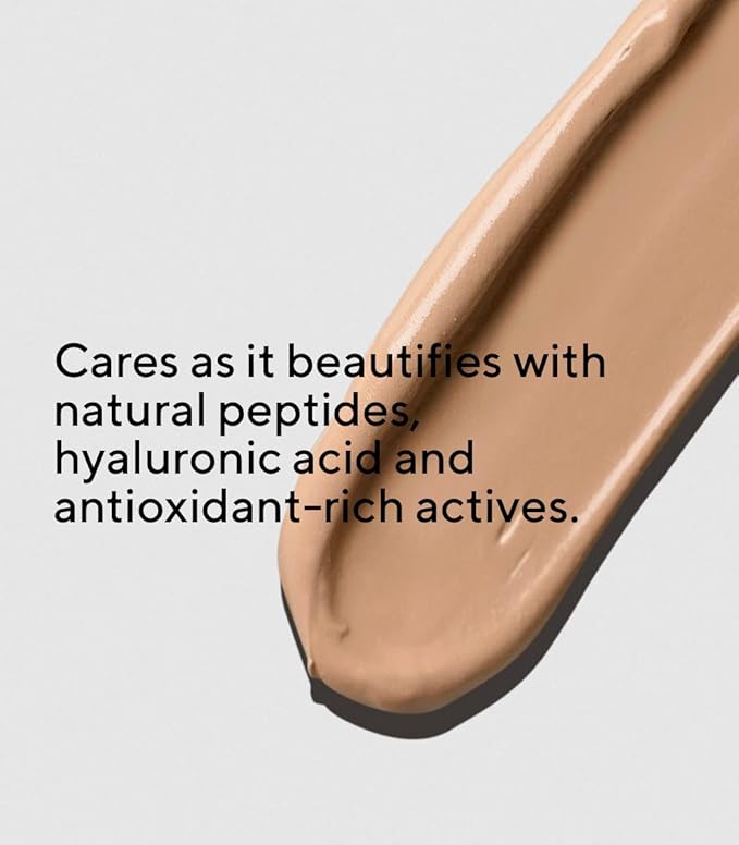 MΓDARA Organic Skincare |SKINONYM Semi-Matte Peptide Foundation, #35 TRUE BEIGE, 30ml β Boosted by collagen-supporting peptides, Semi-matte finish, Adapts to the skin's texture, Ecocert certified.