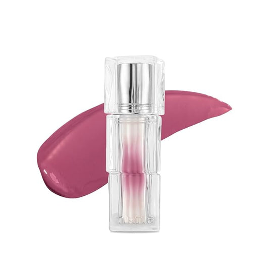TIRTIR [*Mini Size Waterism Tinted Lip Gloss #30 Mauve Blush, 0.06 Fl Oz β Kiss Ready Lipgloss, 12H Long Lasting Non Sticky Natural Tinted Glow Korean Multiuse Cheek and Lip Tint for Women gift