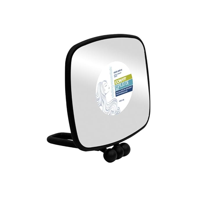 Conair Soft Touch Rectangle Mirror Black