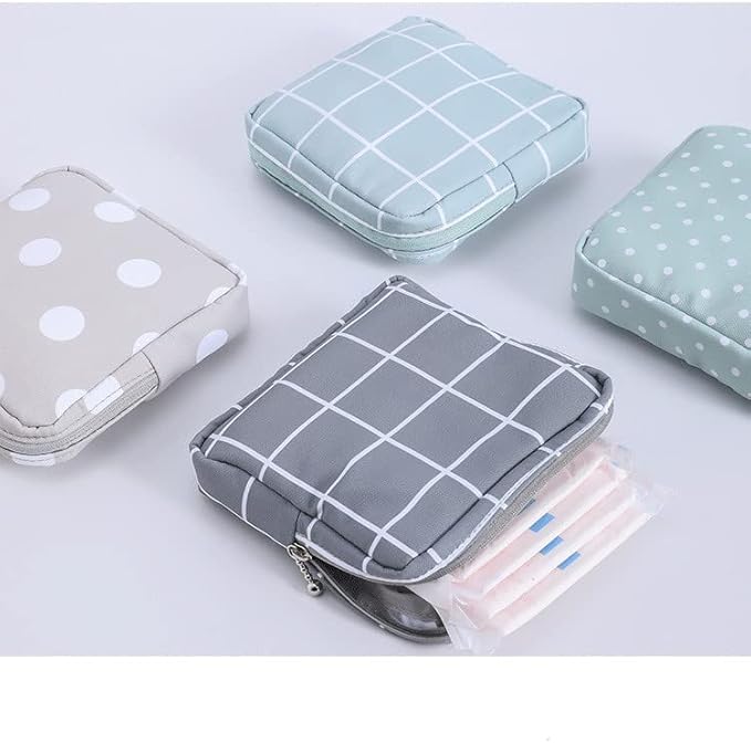2PCS Mini Makeup Bag,Cute Pocket Cosmetic Bag,Portable Small Make Up Bags for Women,Travel Cosmetic Bag Small Makeup Pouch,Mini storage bag for Sanitary pad,coin,lipstick,jewelry