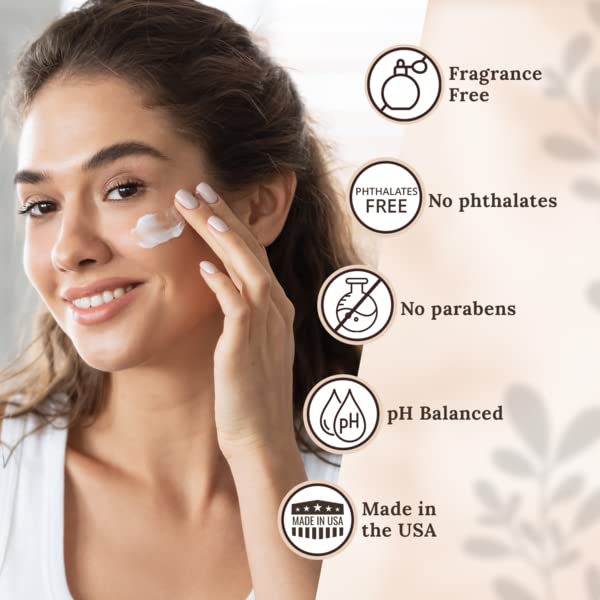Wild Naturals Manuka Honey Moisturizer for Dry, Sensitive Skin β Eczema Relief Face Cream β Soothing Cream for Redness & Irritation β Face, Hand & Body Moisturizer for Women & Men