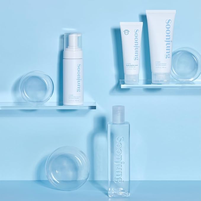 ETUDE SoonJung Hydro Barrier Cream (Tube Type) 2.54 fl. Oz (75ml) 23AD |Moisturizing and Soothing Cream | Non-Comedogenic, Hypoallergenic & Fragrance Free Moisturizer for Face