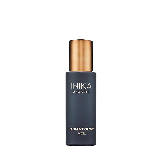 INIKA Organic Radiant Glow | Illuminate + Prime Organic Natural Makeup Primer with Skincare Ingredients