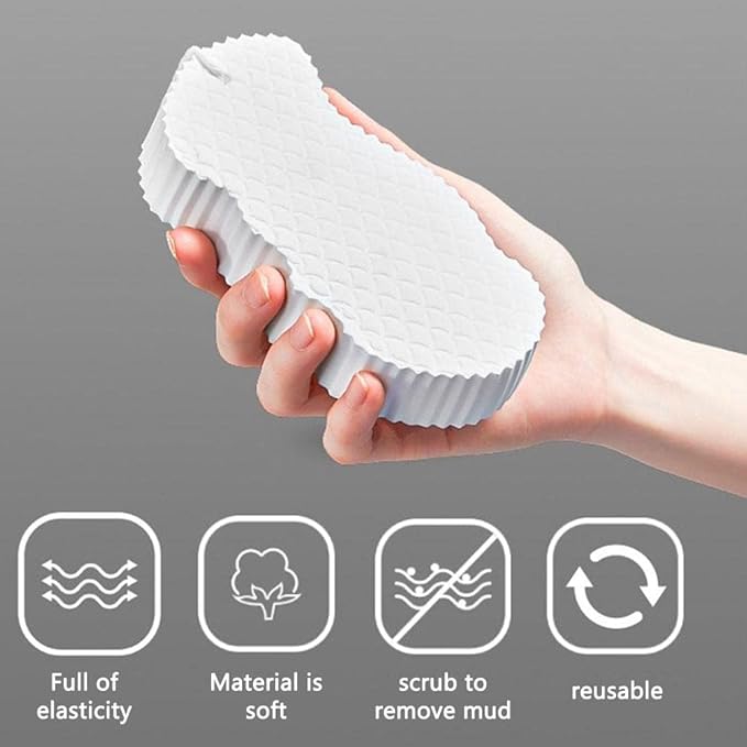Super Soft Exfoliating Bath Sponge, Weicher Peeling-Badeschwamm Körper Peeling-Schwamm Tote Haut Entfernen Handbrause Massage für Kinder und Erwachsene