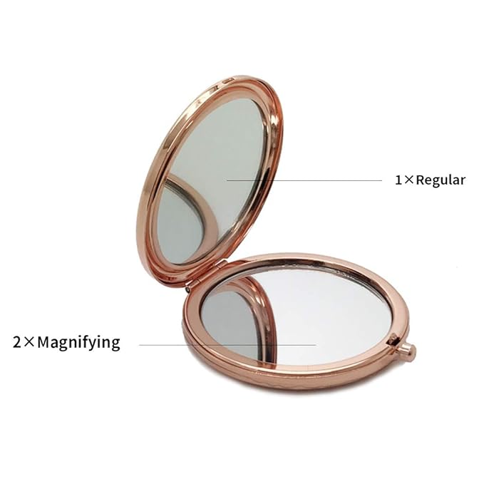 Personalized Travel Pocket Makeup Mirror Girl You Will Always Have Me Compact Mirror Gift for Sister Friends Girls Daughter Graduation Present Birthday Gift Makeup Mirror