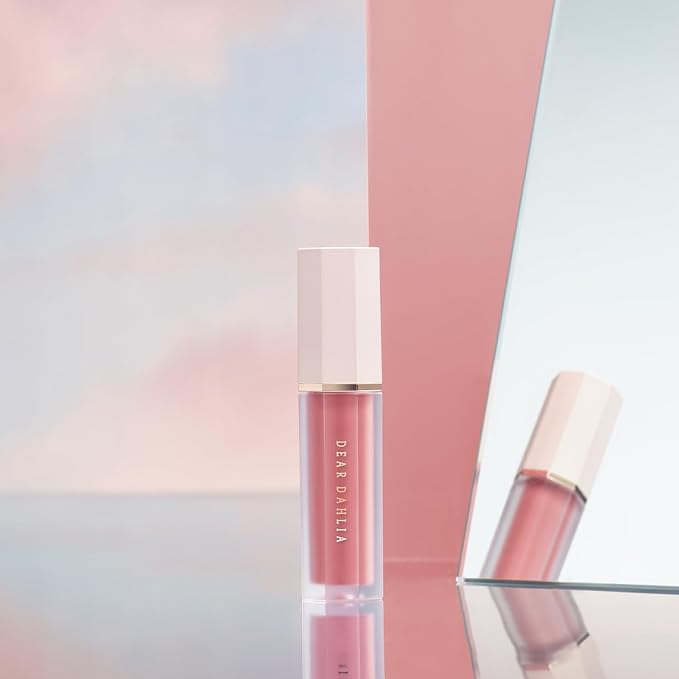 DEAR DAHLIA Petal Drop Liquid Blush – Multi-Use, High-Pigment, Lightweight & Long-Lasting, Dewy Finish, Vegan & Cruelty-Free, for Sensitive Skin, 4g – MOODY