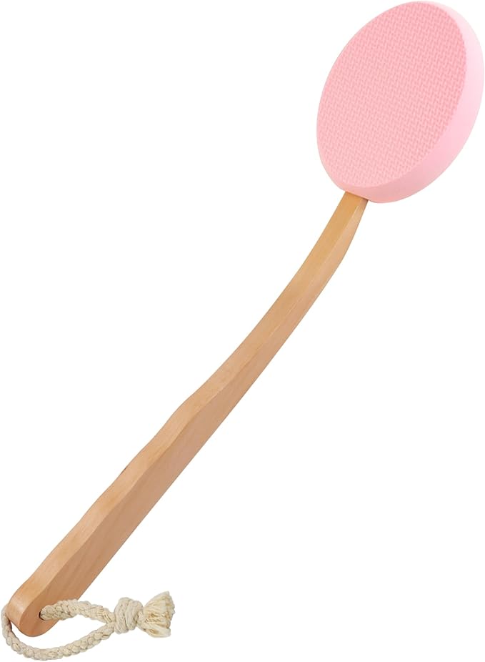 OWIIZI Lotion Applicator for Back, Curved Long Handle Back Tanning Applicator for Lotion, Sunscreen Skin Cream Medicine Lotion Applicators for Back Self Elderly for Men Women