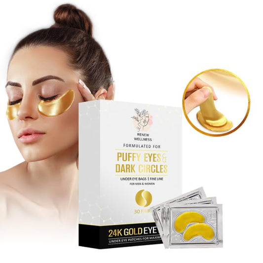 24K Gold Eye Mask 30 Pairs