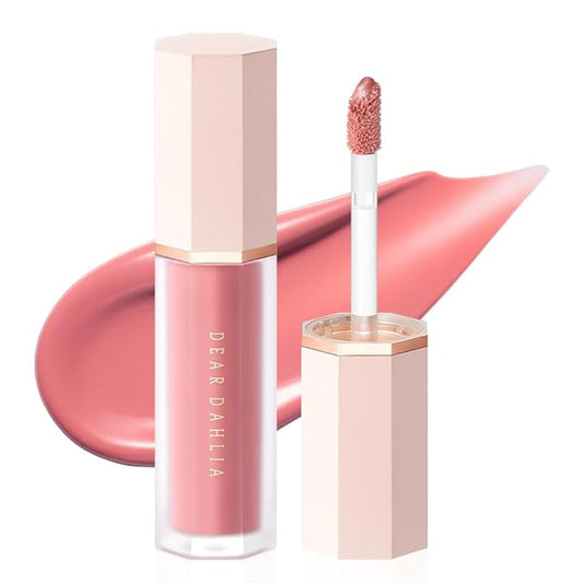 DEAR DAHLIA Petal Drop Liquid Blush β Multi-Use, High-Pigment, Lightweight & Long-Lasting, Dewy Finish, Vegan & Cruelty-Free, for Sensitive Skin, 4g β DREAMY