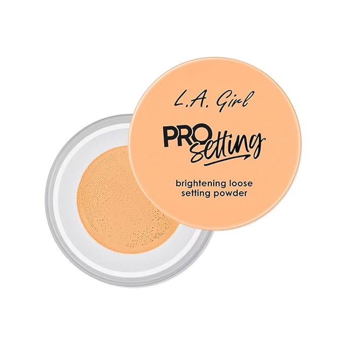 L.A. Girl Pro Setting Brightening Loose Setting Powder, Yellow GLP738