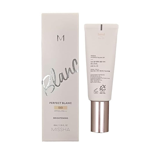 lightness & Brightening Makeup for MISSHA M Perfect Blanc BB Creams(1.35fl.oz.),No. 23 Sand