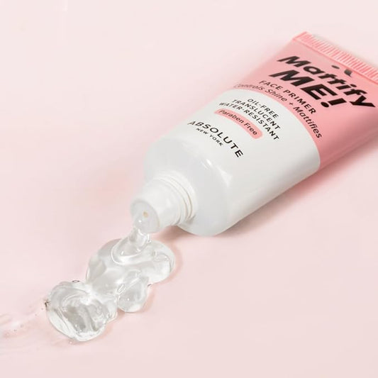 Absolute New York's Silky Smooth Skin Enhancing Face Primer (Mattify Me!, 1.01 fl oz)