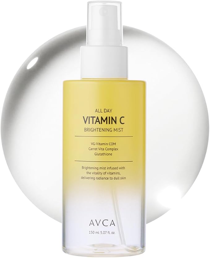 AVCA Vitamin C Face Mist β Hydrating & Brightening Spray for Glowing Skin (5.07oz)