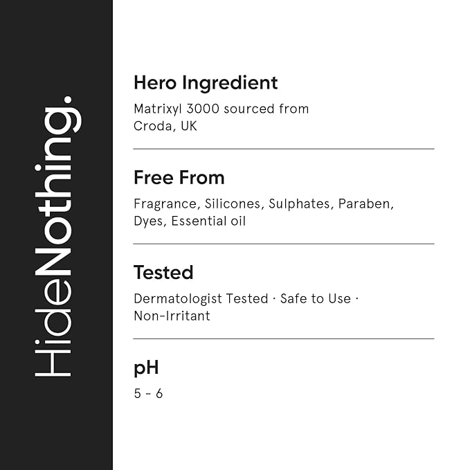 Minimalist Multi Peptide Night Face Serum for Anti Aging with Collagen Boosting | Reduces Wrinkles | Hydrating Serum With 7% Matrixyl 3000 & 3% Bio-Placenta | For Women & Men | 1 Fl Oz / 30 ml