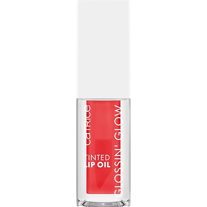 Catrice | Glossinβ Glow Tinted Lip Oil | High Shine, Moisturizing Lip Stain | With Cherry & Pomegranate Oil | Vegan, Gluten Free & Cruelty Free (20 | Drama Mama)
