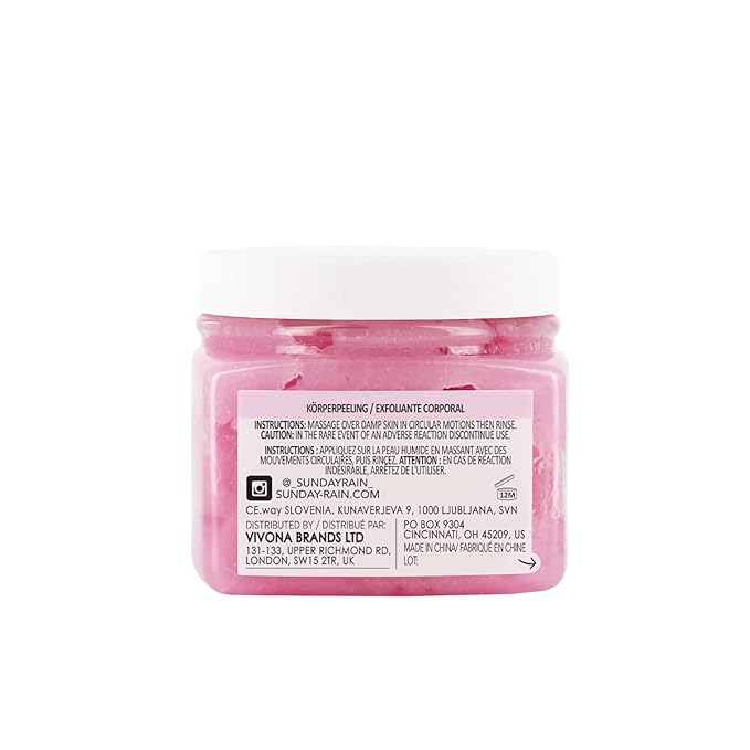 Sunday Rain Body Scrub, Acai Berry, Acai Berry Body Scrub