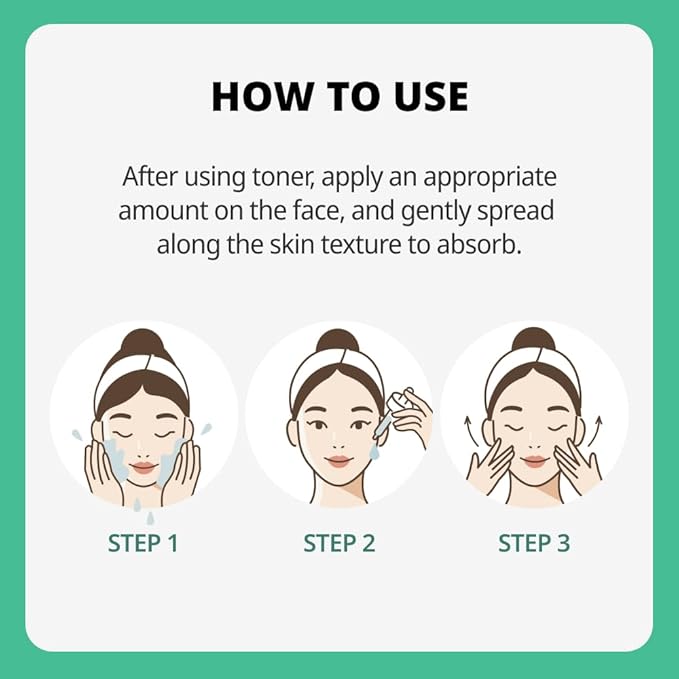 Phyto ac Infused Yulmu Trouble Serum, Korean Natural Facial Serum for Smooth Skin, Sensitive Skin, Redness Reducing and Soothing Serum, Korean Skin Care, 1.52 Fl Oz