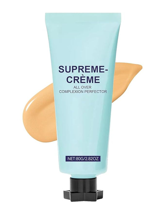 Perfect Cream All-Over Complexion Perfector, Concealer Evens Skin Tone Sweat-Proof Non-fading Makeup, Long-Lasting CC Foundation, Waterproof Transfer-Resistant Skin Tint
