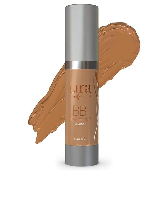 Lira Clinical BB - SPF 30 Tinted BB Cream with PSC & Vitamins - Full coverage - 0.7 fl oz. (BB Tint 30)