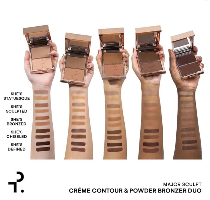 PATRICK TA Major Sculpt Creme Contour & Powder Bronzer Duo - SHE'S CHISELED