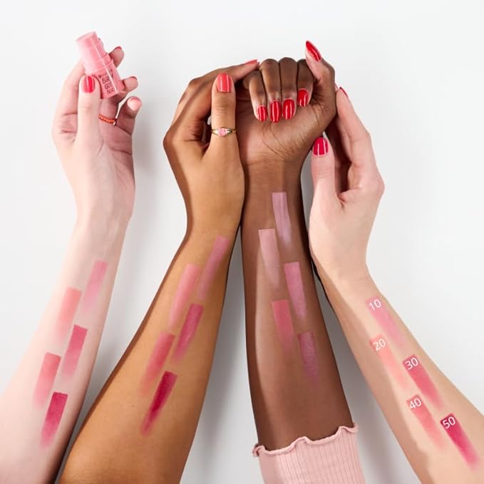 essence | Baby Got Blush Stick | Easy to Apply & Blend Pigmented Cream Blush Stick | Vegan & Cruelty Free | Free From Gluten, Parabens, Preservatives, & Microplastic Particles (40 | Sweets & Roses)