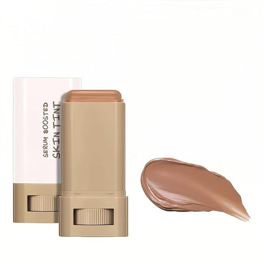 6 Colors Foundation Stick Serum Boosted Skin Concealer, Moisturizing Serum Lightweight Contour Foundation Face Stick for Women (06)