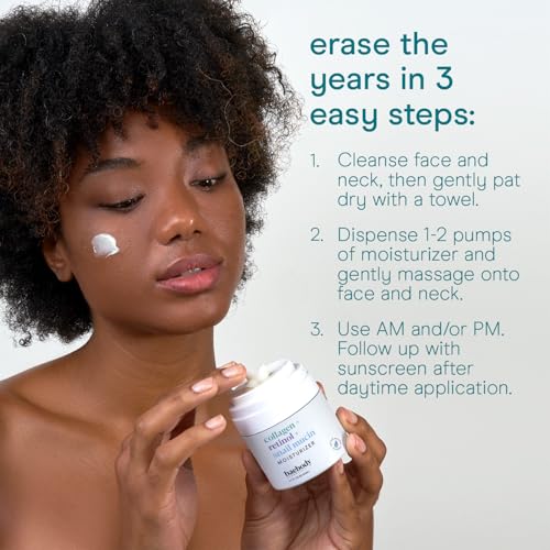 Baebody Collagen Retinol Snail Mucin Face Moisturizer with Hyaluronic Acid, Anti-Aging Face Cream for Fine Lines and Wrinkles, Anti-Wrinkle Cream for Face (1.7 fl oz)