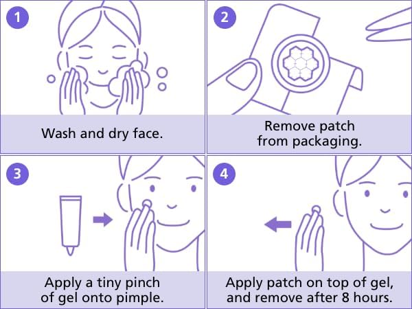 EasyDerm Micro Point Acne Patch Duo β 10 Magnesium Pimple Patches + 6 Real Calming Microdart Patches for Breakout & Post-Blemish Care, 2-Step K-Beauty Skincare Kit