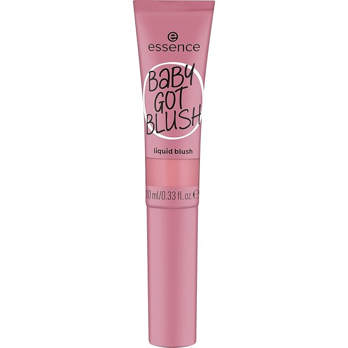 essence | Baby Got Blush Liquid Blush | Lightweight, Buildable, Radiant with Sponge Applicator | Vegan & Cruelty Free (30 | Dusty Rose)
