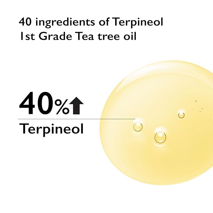 Teatree oil Roll-On 100% Spot Care for Acne Treatment - Gentle on Sensitive Skin, Targets Acne Pimples, Blemishes, and Zits. Face and Skin Spot Care Treatment for Acne, 0.18oz.