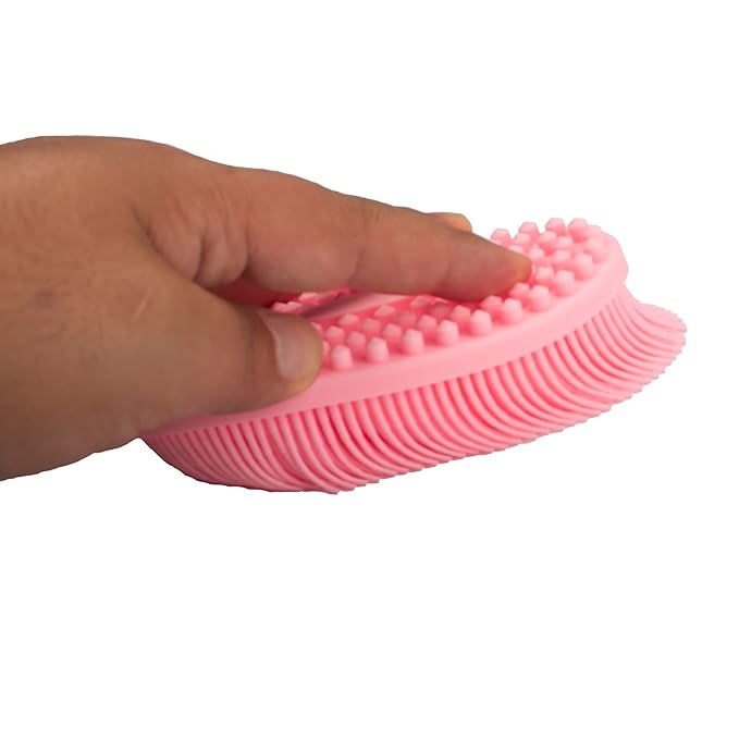 DNC Silicone Back Scrubber for Shower and Exfoliating Silicone Body Scrubber 2 Pack